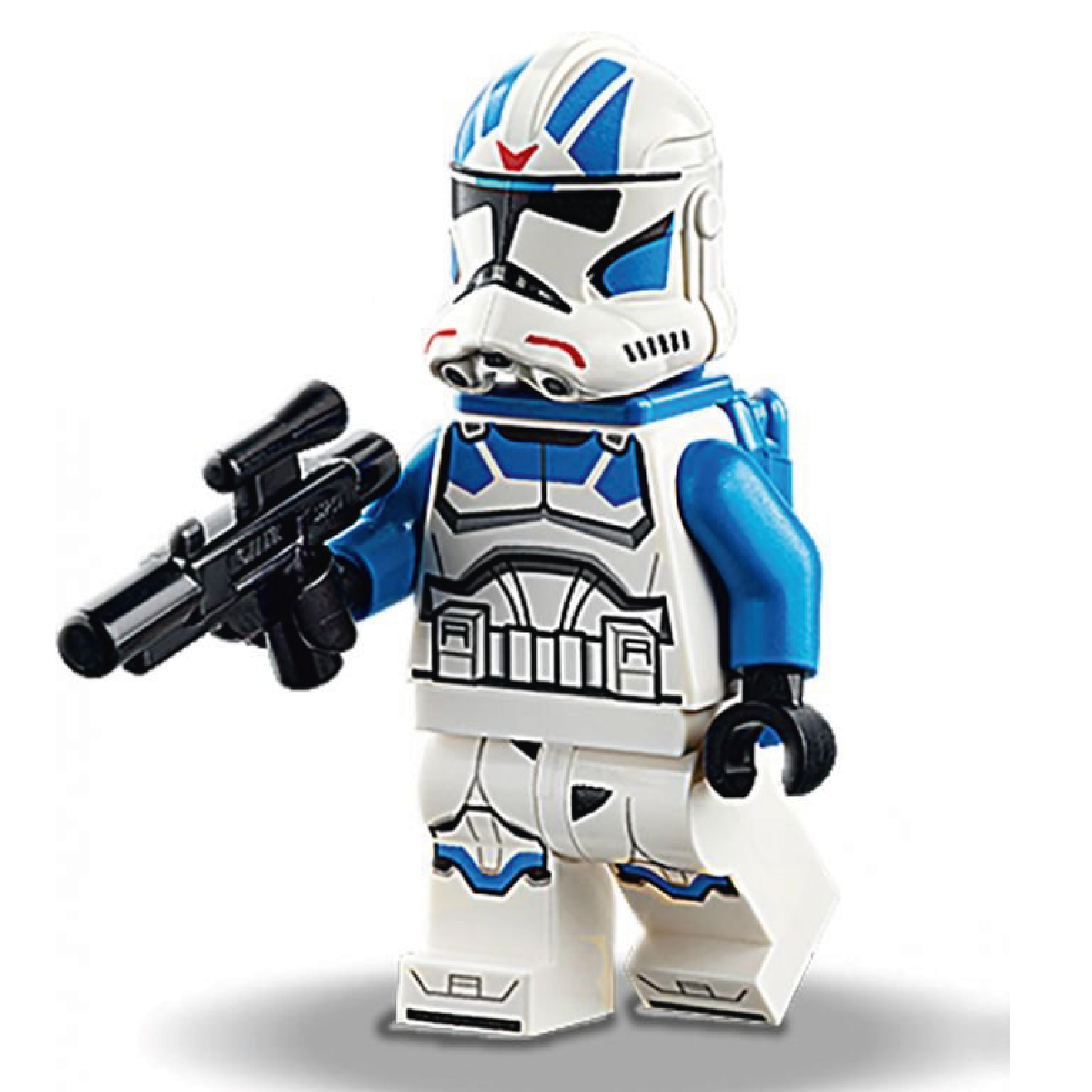 Minifigura LEGO® Star Wars: Soldado Jet Clon 501, Fase 2